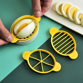 1pc 3 In 1 Egg Slicer; Multi-functional Egg Cutter; Kitchen Creative Tools