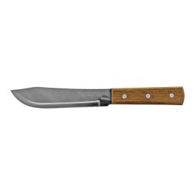 10.5" Tramontina Dynamic Meat Butcher's Knife with Stainless Steel Blade - Wooden