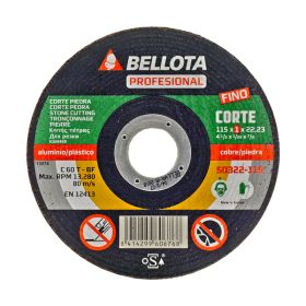 Bellota Professional Abrasive Professional Stone Mason Grinding Wheel - 50322-115
