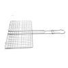 Grilling Basket Stainless Steel Fish Grill Basket Kebab Grilling Basket Grill Accessories for Barbecue Fish Steak Vegetables Meat