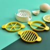 1pc 3 In 1 Egg Slicer; Multi-functional Egg Cutter; Kitchen Creative Tools
