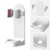 2pcs Electric Toothbrush Holder; Wall-mounted Household Toothbrush Rack