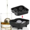 4-Ball Silicone Ice Mold for Whisky/Bourbon