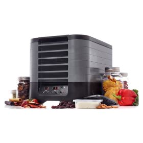 Excalibur STS60B 6-Tray Stackable Electric Food Dehydrator with Digital Control