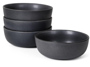 Household Ceramics Tableware (Option: Grey-Sesame glaze bowl)