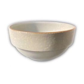 Retro And Old Stoneware Porcelain Color Glaze Relief Household Instant Noodle Bowl (Option: D)
