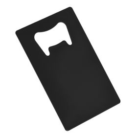 Black/Silver Poker Card Beer Bottle Opener Metal Mini Portable Spade A Opener Stainless Steel Kitchen Bar Tools (Color: C)