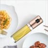 Olive Oil Mister Refillable Bottle Oil Dispenser with Oil Spray for Cooking Salad Grilling Roasting Air Fryer