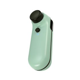 1pc Mini Bag Sealer; Rechargeable Chip Bag Sealer; Hot Bond Sealer; Handheld Heat Vacuum Sealer Machine; Portable Sealer For Plastic Bags (Color: Green)