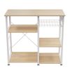 3-Tier Kitchen storage shelf;  Baker's Rack ; Microwave Stand with Storage for Kitchen Dining Room Living room