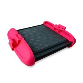 Multi-purpose Double-sided Grill Pan (Option: Rose Red)