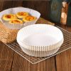 6.3IN Air Fryer Paper Liners Disposable Oven Insert Parchment Sheets Non Stick 50/100/200PCS
