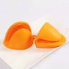 2pcs Anti-Inflammatory Covering Tethered Hand Without Hand Heating Pad Microwave Silicone Kitchen Anti-Inflammatory Gloves