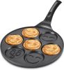 MegaChef 10.5 Inch Aluminum Nonstick Pancake Griddle with Cool Touch Handle