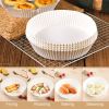 6.3IN Air Fryer Paper Liners Disposable Oven Insert Parchment Sheets Non Stick 50/100/200PCS